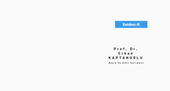 Desktop Screenshot of erkankaptanoglu.com