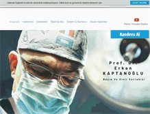 Tablet Screenshot of erkankaptanoglu.com
